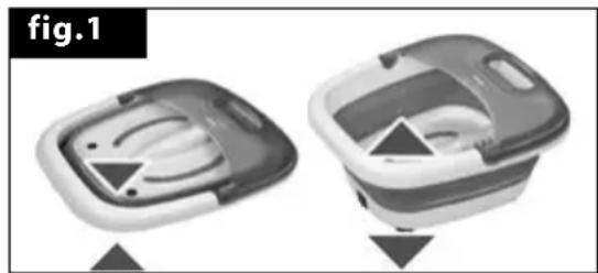 MPM MMS-04 - WARNING! Do not use a massager with a folded housing. - 1