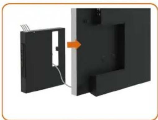 DELL C5518QT - Optiplex (Optional) Attaching the Optiplex - 3