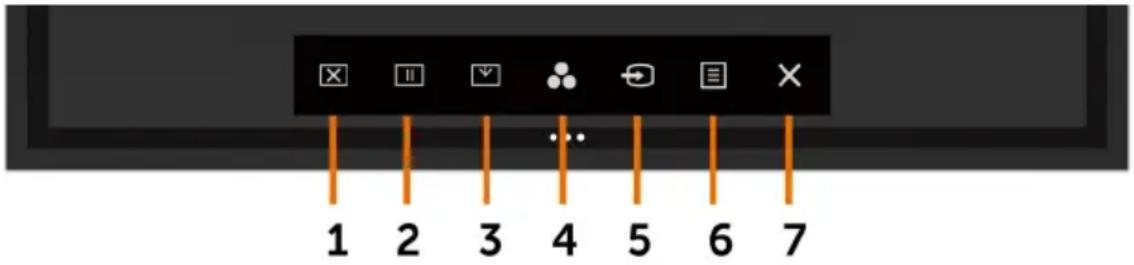 DELL C5518QT - Using the Touch Control Launcher - 1