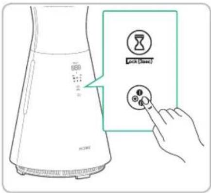 Moneual MA 700 - Ionisator einstellen - 1