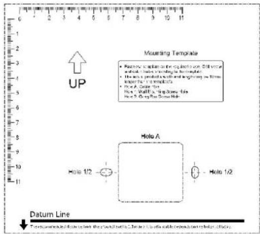 Mounting Template • Patient's claim on the equation of 'Illiver and call blocks' according to the formula. • We see a product with call and beginning of this important 'I.0 template'. • Hoc A. Order for Hoc A. Wall B. Ring Sone for Hoc A. Gray Plus Circle Hole. Holo A Holo 1/2 Holo 1/2 Datum Line Tetrahedron and Ile be seen the 'calculated in: The 'calculated' is also known as the 'cable'.