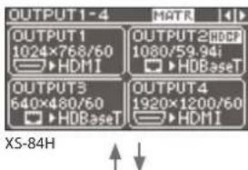 ROLAND XS-84H - Changing the View on the Display - 5