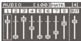 ROLAND XS-84H - Changing the View on the Display - 6