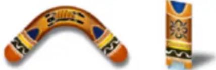 RAVENSBURGER Kinderspiele aus aller Welt - #24 Australien: Wirf den Bumerang - 1