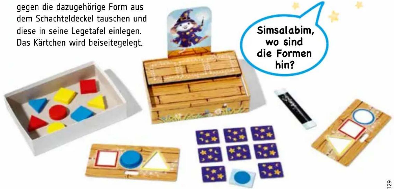 RAVENSBURGER Farben- und Formen-Zauber - Ende des Spiels - 1
