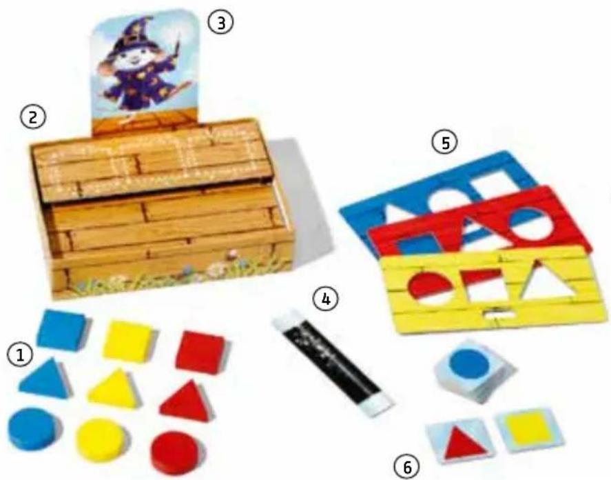 RAVENSBURGER Farben- und Formen-Zauber - Inhalt - 1