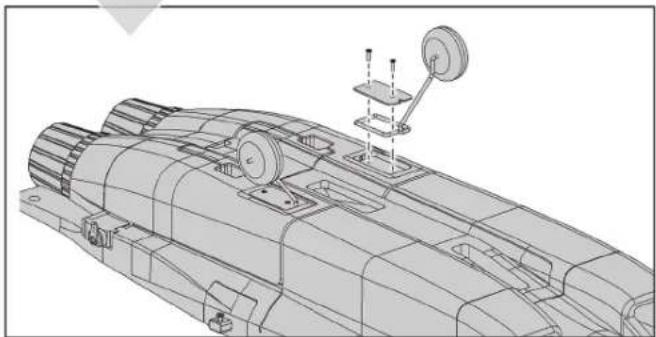 E-flite F-15 Eagle - Landing Gear Installation - 1