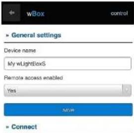 Blebox wLightBoxS - DEVICE SETTINGS - 1