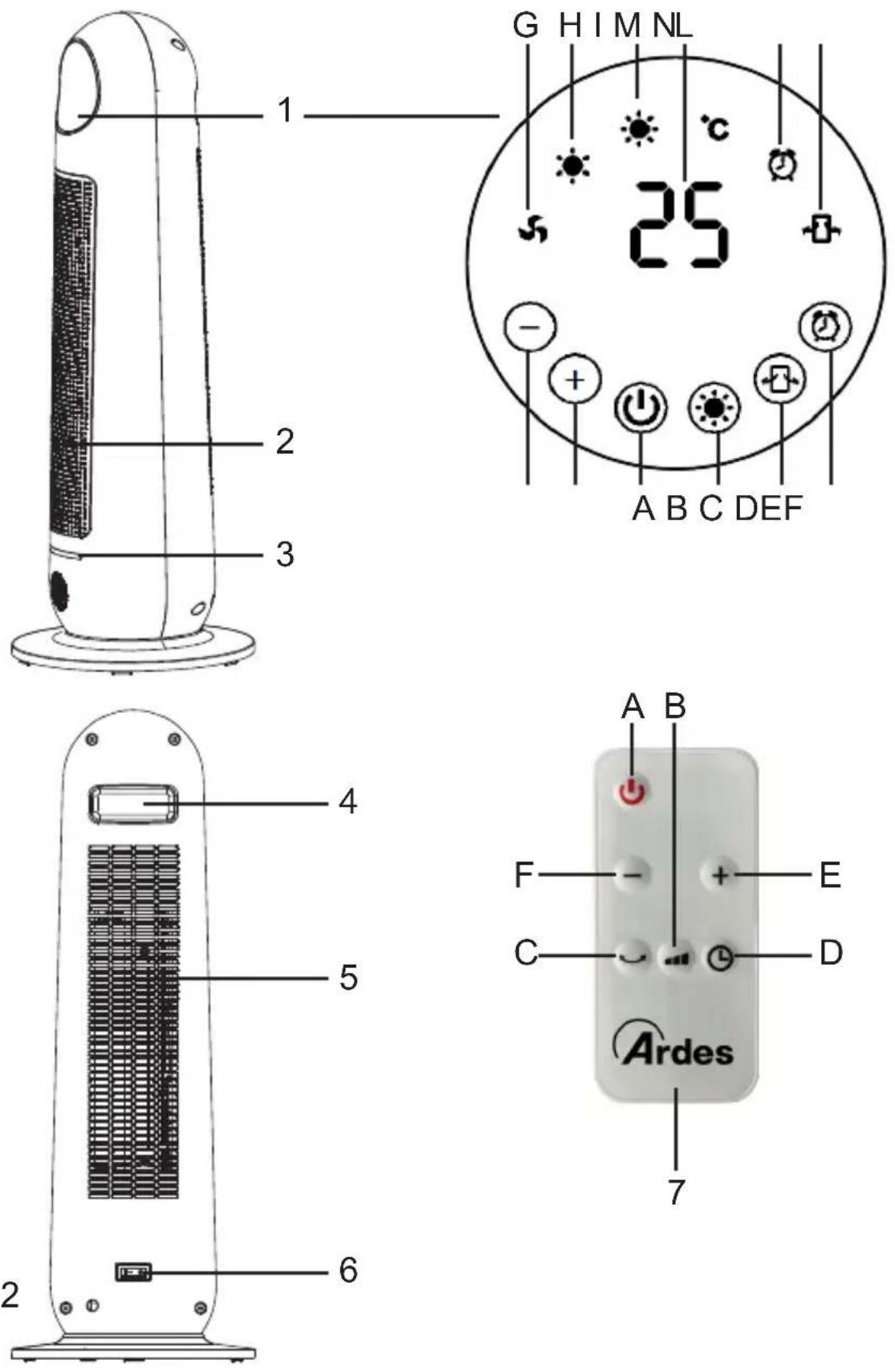 ARDES AR4P14W - 1
