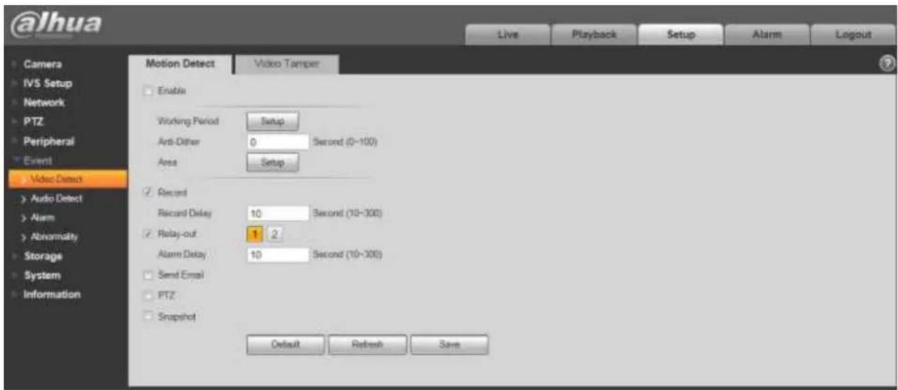Dahua Technology Ultra IPC-HDBW8232E-Z-SL - Motion Detect - 1