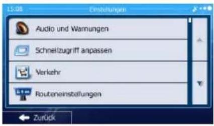 ESX VN810 - Einstellungsmenü - 1