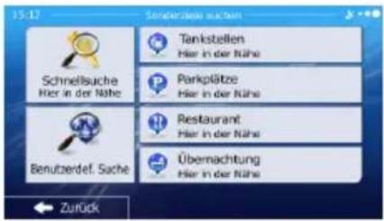 ESX VN810 - Zu einem Sonderziel navigieren - 1