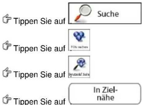 ESX VN810 - Beispiel für die Navigation zu einem Sonderziel - 3