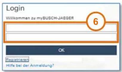 Busch-Jaeger 83342 - Konfigurationsseite "Login Portal" - 3