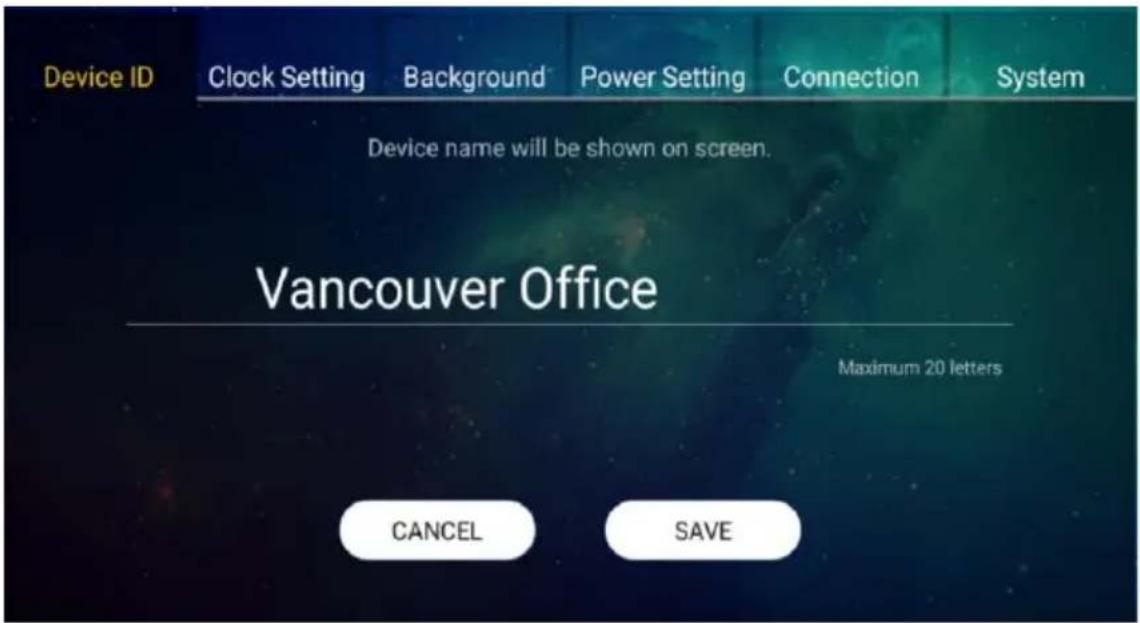 NorthVision VisionShare A20 - Device Name (Device ID) - 1