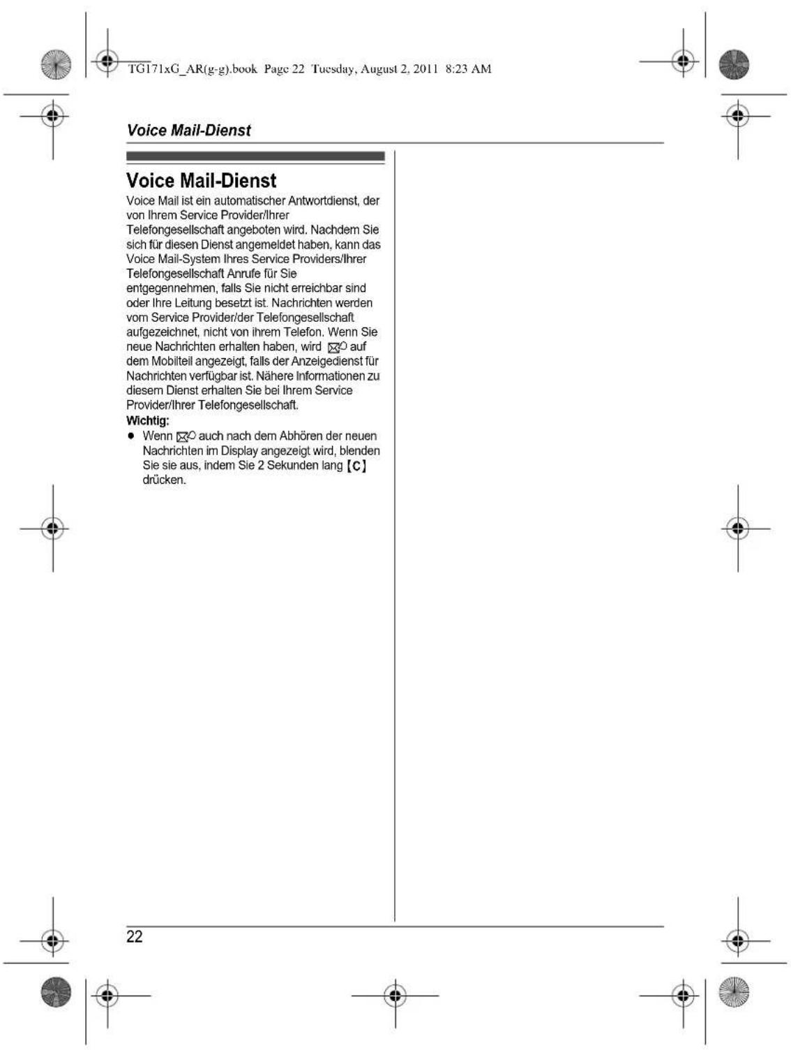 PANASONIC KX-TG1711G - Bearbeiten der Rufnummer eines Anrufers vor dem Rückruf - 11