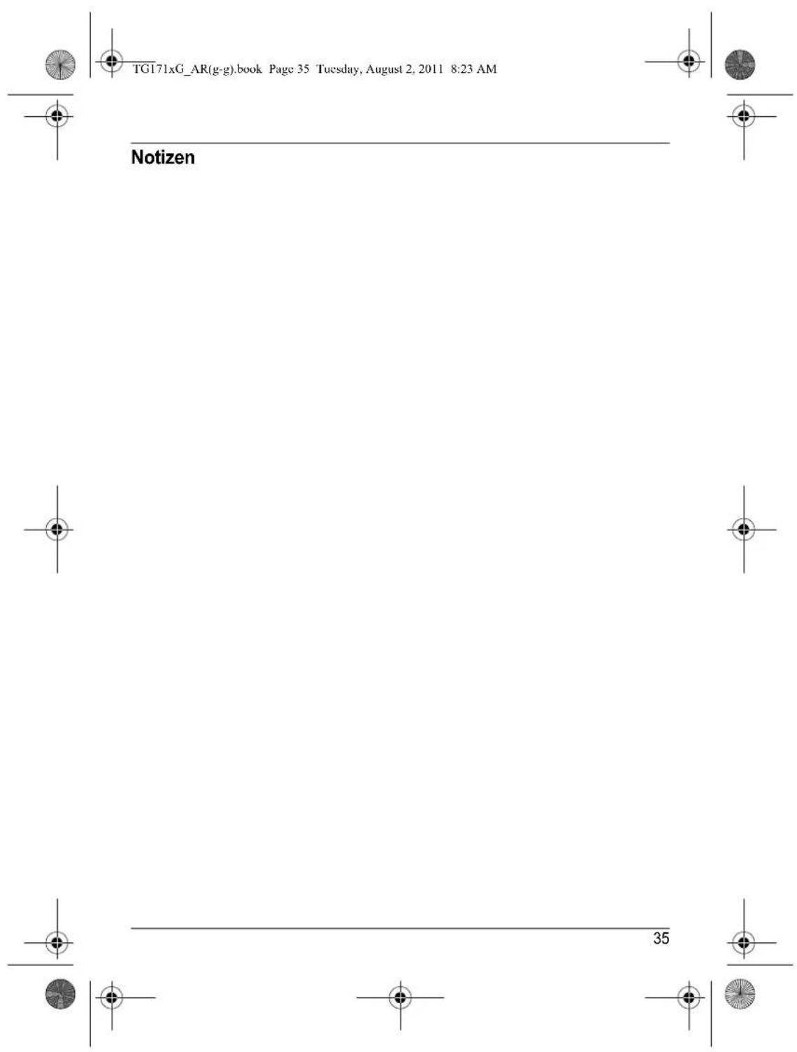 PANASONIC KX-TG1711G - Index - 1