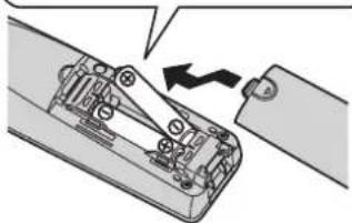 PANASONIC KX-TG1711G - Einsetzen der Akkus - 2
