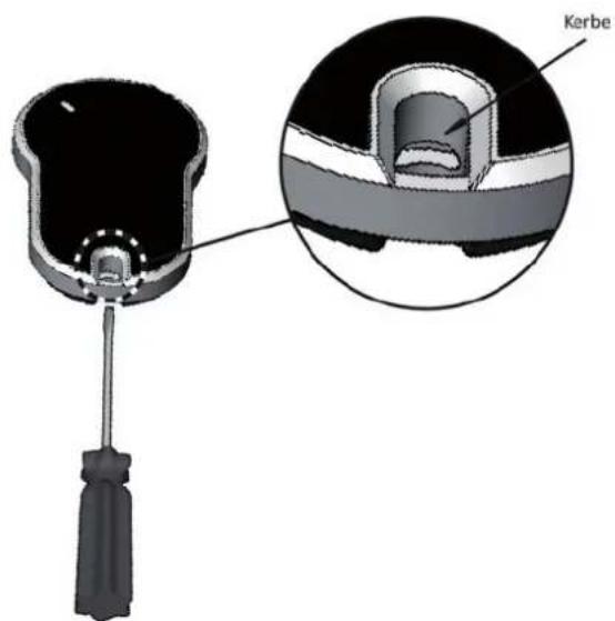 Yale YAZU 06904 - Batterie der Fernbedienung wechseln - 1
