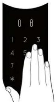 Yale YAZU 06904 - Lautstärke von PIN-Code-Lesegerät einstellen - 1