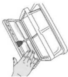 BEKO DHS 8312 PA0 - Cleaning the filter drawer - 6