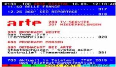 XORO PTL 1450 - Videotext - 1