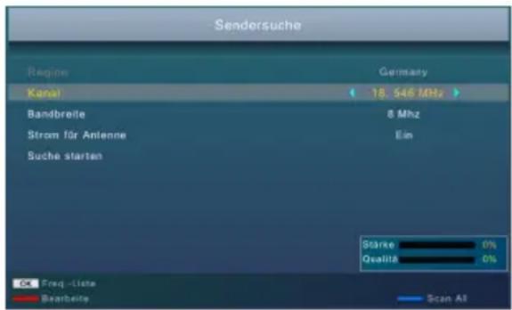 XORO PTL 1450 - Manuelle Suche - 2