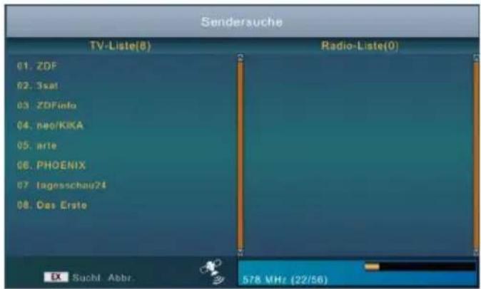 XORO PTL 1450 - Autom. Suche - 1