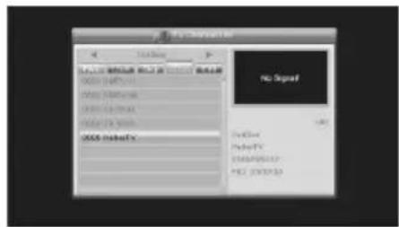 XORO HRS 9192 - TV-Programmliste - 2