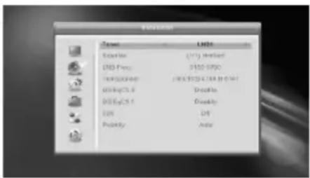 XORO HRS 9192 - Radio-Programmliste - 2