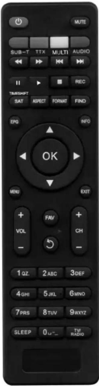 XORO HRS 9192 - Fernbedienung - 1