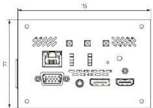 Lightware UMX-TPS-TX140 - FP-UMX-TPS-TX130-MKM - 1