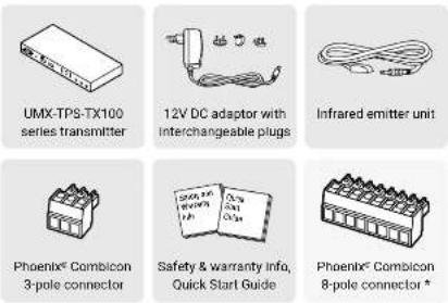 Lightware UMX-TPS-TX140 - Box Contents - 1