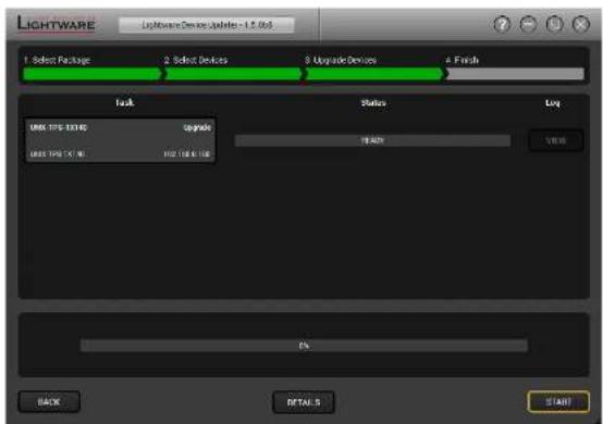 Lightware UMX-TPS-TX140 - Step 3. Upgrade the device. - 1