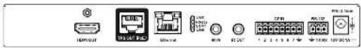 Lightware SW4-TPS-TX240 - Mechanical Drawings - 2