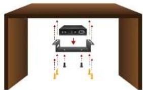 Lightware HDMI-OPT-TX200R - Under-desk Mounting Kit - 1