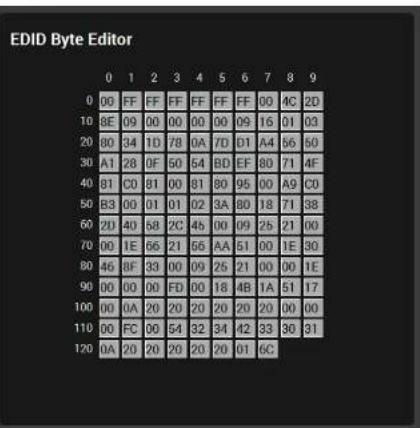 Lightware HDMI-OPT-TX200R - Editing an EDID - 2