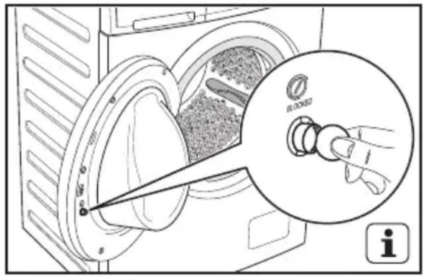 ZANUSSI ZWH 71246 - Child Safety Device (Door Block Button) - 1