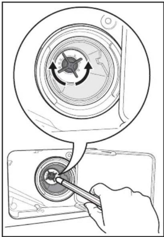 ZANUSSI ZWH 71246 - To clean the drain pump: - 8