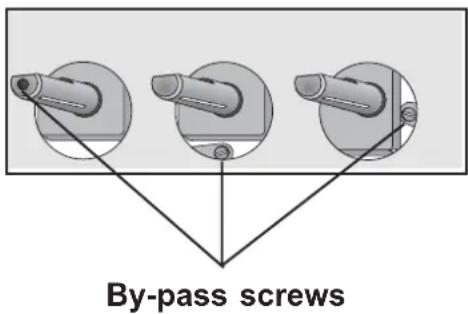 By-pass screws