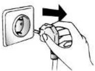 Zerowatt-Hoover EH 40 - ATTENZIONE: DURANTE IL LAVAGGIO L'ACQUA PUO' ANDARE A 90°C. - 1