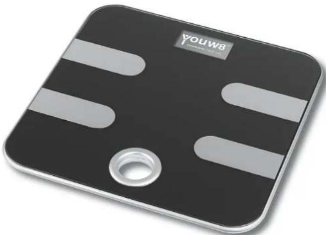 Xavax Youw8 - Internet- und Körperanalyse-Waage »youw8« Internet and Body Analysis Scales - 1