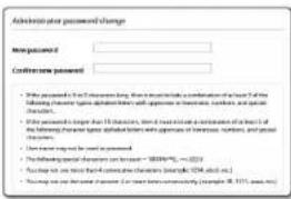 Hanwha XNZ-6320 - PASSWORD SETTING - 1