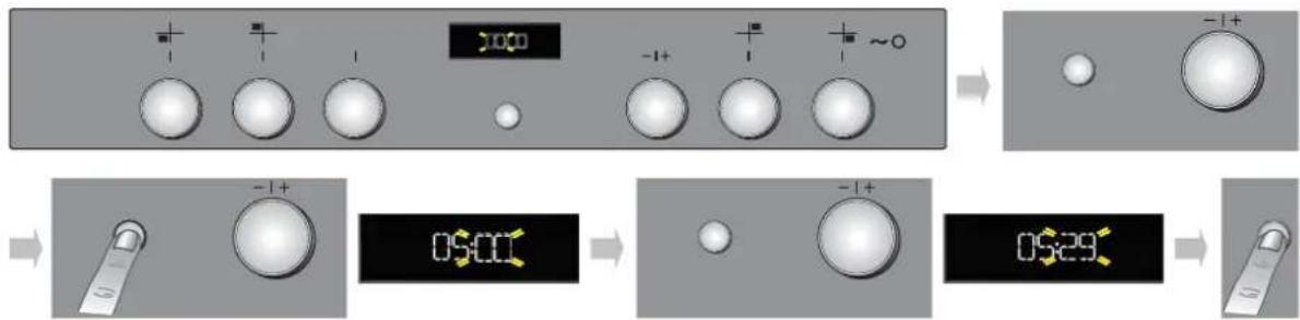 WHIRLPOOL AKZ 540 IX - STARTING THE OVEN - SETTING THE TIME - 1