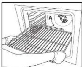 WHIRLPOOL AKZ 540 IX - INSERTING WIRE SHELVES AND OTHER ACCESSORIES IN THE OVEN - 1