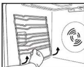 WHIRLPOOL AKZ 540 IX - MOVING THE TOP HEATING ELEMENT (SOME MODELS ONLY) - 1
