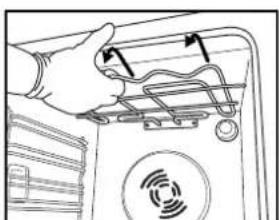 WHIRLPOOL AKZ 540 IX - MOVING THE TOP HEATING ELEMENT (SOME MODELS ONLY) - 2