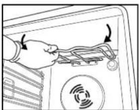 WHIRLPOOL AKZ 541 IX - MOVING THE TOP HEATING ELEMENT (SOME MODELS ONLY) - 3