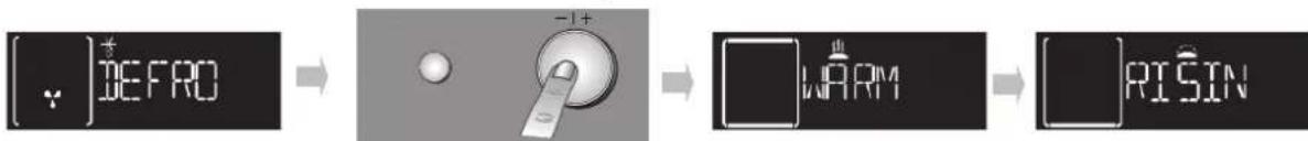 WHIRLPOOL AKZ 541 IX - SELECTING SPECIAL FUNCTIONS - 1