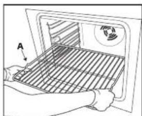 WHIRLPOOL AKZ 541 IX - INSERTING WIRE SHELVES AND OTHER ACCESSORIES IN THE OVEN - 1